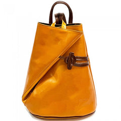 Fiorella leather backpack