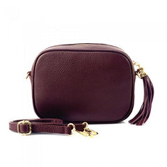 Amara leather shoulder bag