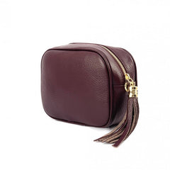 Amara leather shoulder bag