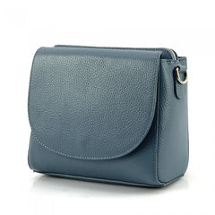 Ester leather shoulder bag