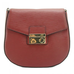 City GM cross-body leather bag